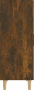 vidaXL vidaXL Szafka, przydymiony dąb, 70x34x90 cm, materiał drewnopochodny 4