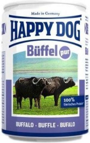 Happy Dog PUSZKA dla psa - BAWÓŁ (Buffel Pur) 400g 1