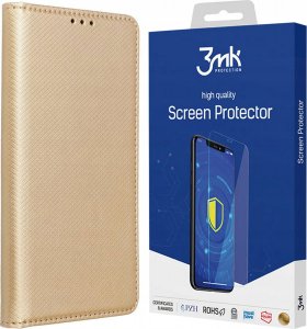 Kabura Smart Case book do XIAOMI Redmi NOTE 11 / 11S złoty 11