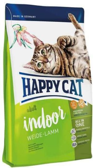 Happy Cat Fit & Well Indoor Adult Jagnięcina 4 kg 1