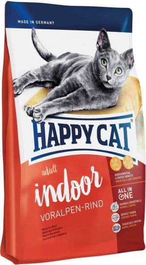 Happy Cat Fit & Well Indoor Adult Wołowina 1.4kg 1