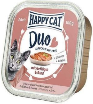 Happy Cat Deserówka pasztet, kurczak i wołowina, 100g 1