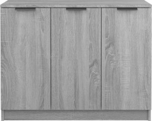 vidaXL Szafka, szary dąb sonoma, 90,5x30x70 cm cm 5