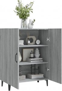 vidaXL vidaXL Szafka, szary dąb sonoma, 70x34x90 cm, materiał drewnopochodny 7