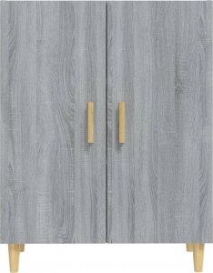 vidaXL Szafka, szary dąb sonoma, 70x34x90 cm 3