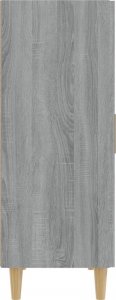 vidaXL Szafka, szary dąb sonoma, 70x34x90 cm 4