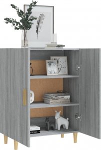 vidaXL Szafka, szary dąb sonoma, 70x34x90 cm 7