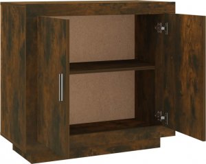 vidaXL Szafka, przydymiony dąb, 80x40x75 cm 6