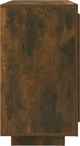 vidaXL Szafka, przydymiony dąb, 80x40x75 cm 7