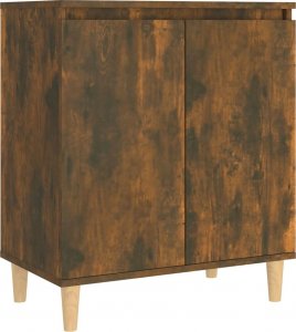 vidaXL Szafka, przydymiony dąb, 60x35x70 cm 2