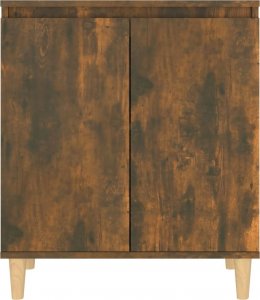 vidaXL Szafka, przydymiony dąb, 60x35x70 cm 3