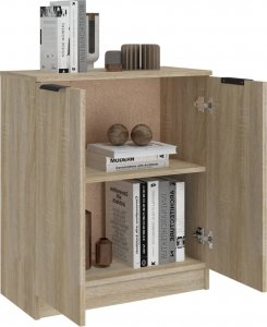 vidaXL Szafka, dąb sonoma, 60x30x70 cm 6