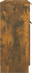 vidaXL vidaXL Szafka, przydymiony dąb, 60x30x70 cm, materiał drewnopochodny 6