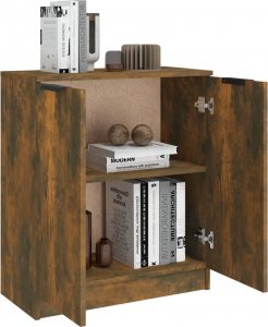 vidaXL Szafka, przydymiony dąb, 60x30x70 cm 6