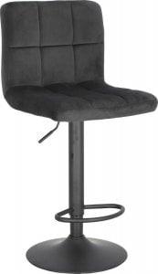 Simplet Krzesło barowe regulowane Dafne VIC czar ne 1