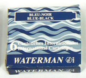 Waterman Naboje do pióra niebiesko-czarne (S0110910) 1