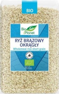 Bio Planet Ryż brązowy okrągły BIO 2 kg Bio Planet 1