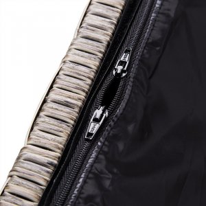 Skrzynia ogrodowa WideShop RATANOWY KUFER SKRZYNIA KOSZ POLLYRATTAN KREMOWY 4