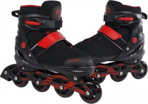 Rolki Street Rider Pro rekreacyjne regulowane czarne r. 33-37 1