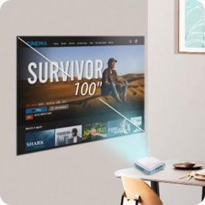 Projektor EZCast Projektor przenośny, bezprzewodowy DLP z bateria EZCast Beam J4a 11