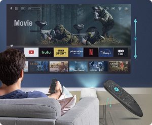 Projektor EZCast Projektor przenośny, bezprzewodowy DLP z bateria EZCast Beam J4a 13