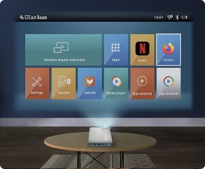 Projektor EZCast Projektor przenośny, bezprzewodowy DLP z bateria EZCast Beam J4a 16