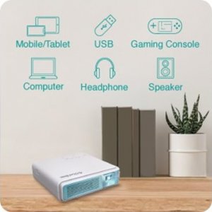 Projektor EZCast Projektor przenośny, bezprzewodowy DLP z bateria EZCast Beam J4a 10