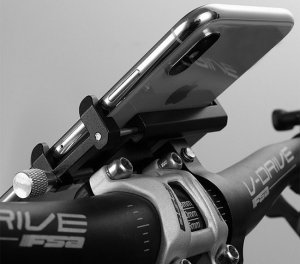GUB Uchwyt rowerowy GUB PRO 1 na telefon czarny 2