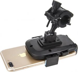 Simpler Uchwyt rowerowy na telefon uniwersalny czarny 5