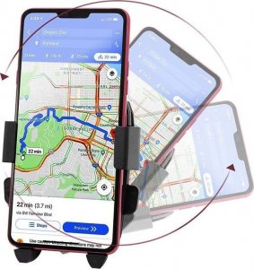 Simpler Uchwyt rowerowy na telefon uniwersalny czarny 9