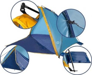 Utendors Namiot plażowy Utendors 190384-UT-BT z zamknięciem 5