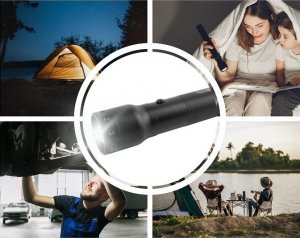 Latarka Utendors Latarka Utendors 190394-LFL LED aluminiowa baterie 4