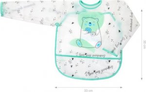 Akuku Akuku A0518 śliniak z rękawkiem Miś z pianki EVA 3