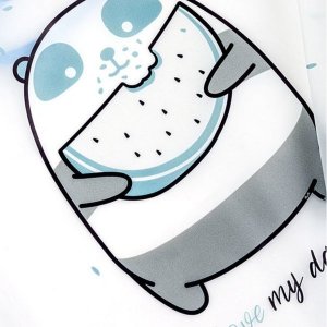 Akuku Akuku A0517 śliniak z rękawkiem Borsuk pianka EVA 3