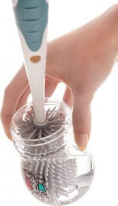 Akuku Szczotka silikonowa z podstawką A0511 7