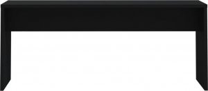 vidaXL 3-częściowy zestaw mebli jadalnianych, czarny, płyta wiórowa (809477) 9