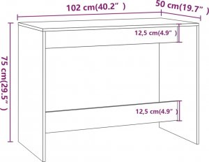vidaXL 3-częściowy zestaw mebli jadalnianych, czarny, płyta wiórowa (809477) 10