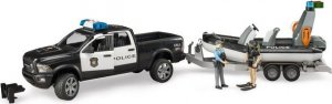 Bruder Bruder 02507 Dodge Policyjny z łodzią figurki 6