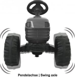 Jamara Jamara 460795 TRAKTOR na pedały Ciągnik zielony 5