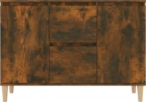 vidaXL Szafka, przydymiony dąb, 103,5x35x70 cm 6