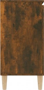 vidaXL Szafka, przydymiony dąb, 103,5x35x70 cm 7