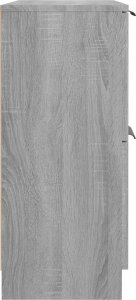 vidaXL Szafka, szary dąb sonoma, 60x30x70 cm 6