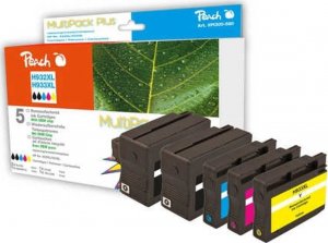 Tusz Peach Patrone Peach HP 932/933XL Füllanzeige MultiPackPlus Retail - PI300-580 2