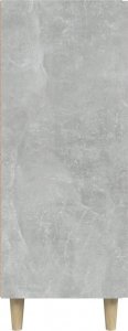 vidaXL vidaXL Szafka, szarość betonu, 69,5x34x90 cm, materiał drewnopochodny 6