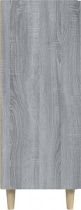 vidaXL vidaXL Szafka, szary dąb sonoma 69,5x34x90 cm, materiał drewnopochodny 6