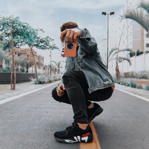 Pokrowiec LoveInstant Futerał Etui Pokrowiec Do Fujifilm Instax Mini Evo / Czarny 6