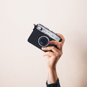 Pokrowiec LoveInstant Futerał Etui Pokrowiec Do Fujifilm Instax Mini Evo / Czarny 9