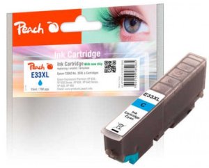 Tusz Peach Patrone Peach Epson T3362 NR.33XL cyan Comp. - PI200-418 1