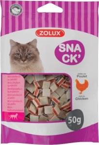 Zolux Przysmak dla kota mini kanapka z kurczakiem 50 g 1