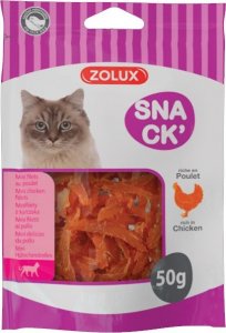 Zolux ZOLUX Przysmak dla kota mini filety z kurczaka 50 g 1